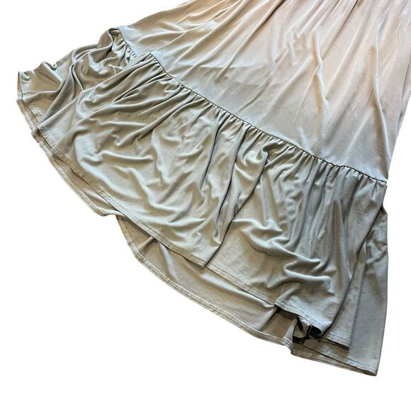 Pol Ombré Gray Tiered Dress Sundress - Picture 6 of 8